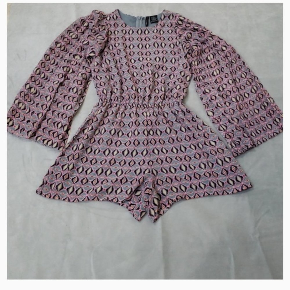 Bell Sleeved Romper